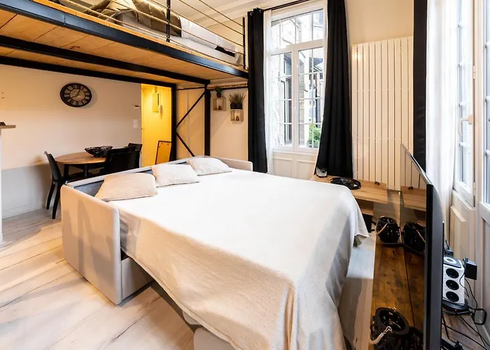 Appartement Le Château Senard, Cosy 23 M2 Au Calme Proche Gare - 3 Min